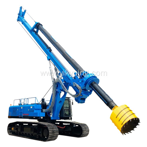 Low-cost 60m Depth Hydraulic Rotary Drilling Rig